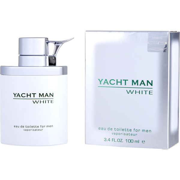 Yacht Man White Eau De Toilette Spray 3.4 oz