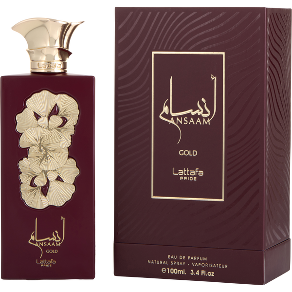 Lattafa Pride Ansaam Gold Eau De Parfum Spray 3.4 oz
