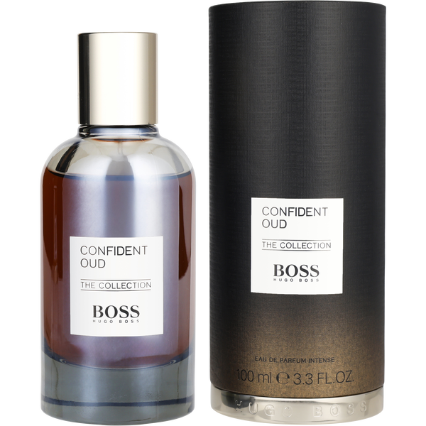Boss The Collection Confident Oud by Hugo Boss, Eau De Parfum Intense Spray 3.3 oz, image 1 of 2