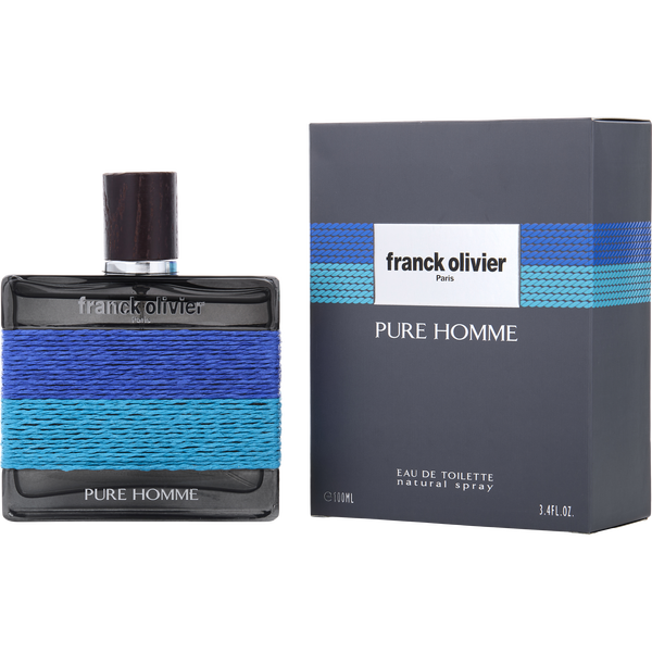 Franck Olivier Pure Homme by Franck Olivier, Eau De Toilette Spray 3.4 oz, image 1 of 2