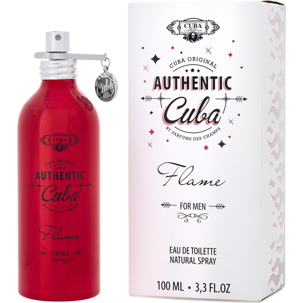 Cuba Authentic Flame by Cuba, Eau De Toilette Spray 3.3 oz, image 1 of 2