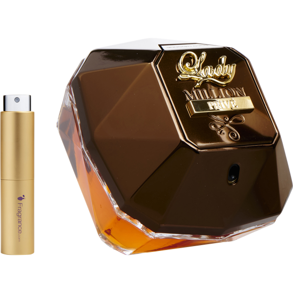 Paco Rabanne Lady Million Prive by Paco Rabanne, Eau De Parfum Spray 0.27 oz Travel Spray