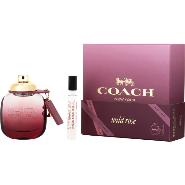 Coach Wild Rose by Coach, Eau De Parfum Spray 1.7 oz & Eau De Parfum Spray 0.25 oz Mini, image 1 of 2