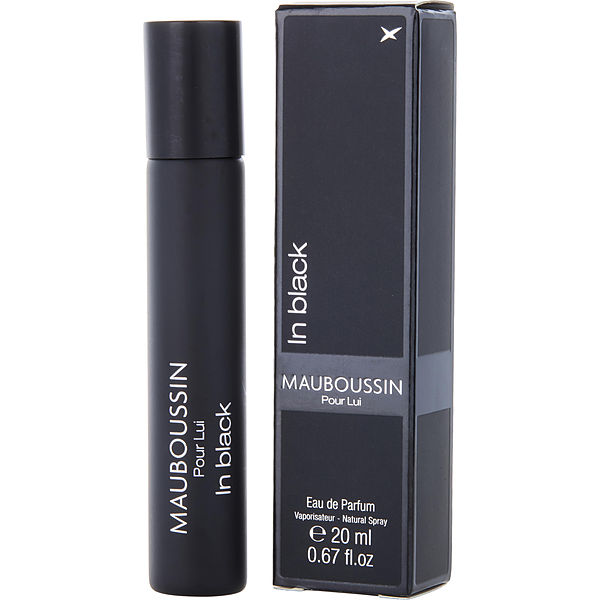 Mauboussin Pour Lui In Black by Mauboussin, Eau De Parfum Travel Spray 0.7 oz, image 1 of 2
