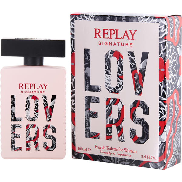 Replay Signature Lovers by Replay, Eau De Toilette Spray 3.4 oz, image 1 of 2