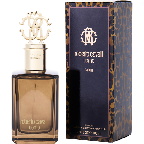 Roberto Cavalli Uomo Parfum Spray 3.4 oz