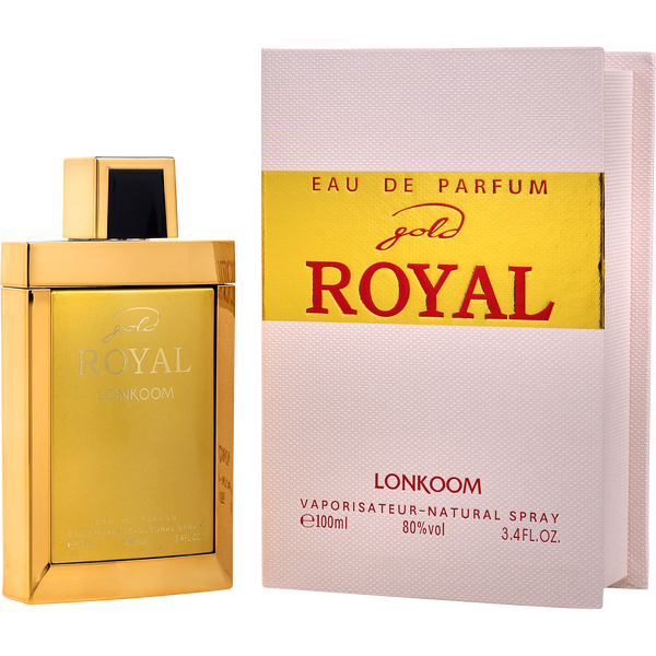 Lonkoom Royal Gold Eau De Parfum Spray 3.4 oz