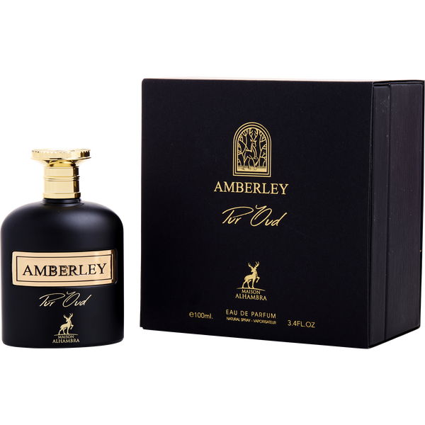 Maison Alhambra Amberley Pure Oud by Maison Alhambra, Eau De Parfum Spray 3.4 oz, image 1 of 2
