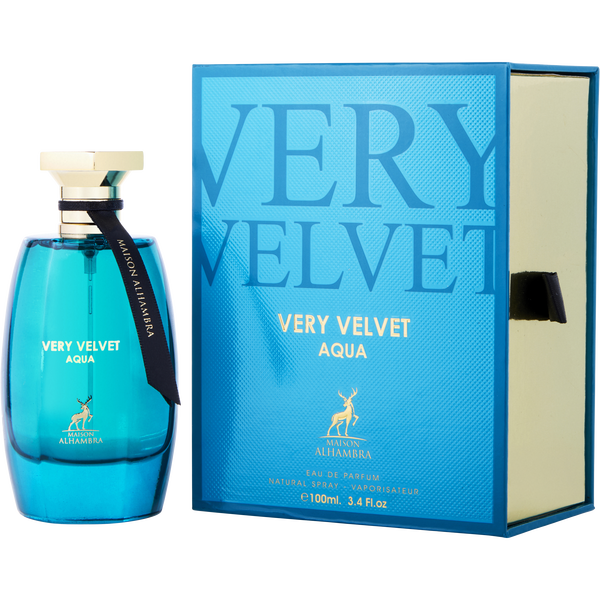 Maison Alhambra Very Velvet Aqua by Maison Alhambra, Eau De Parfum Spray 3.4 oz, image 1 of 2