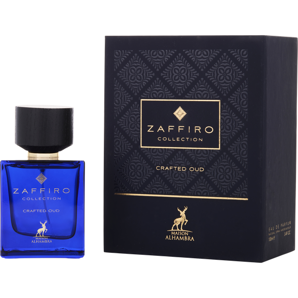 Maison Alhambra Zaffiro Collection Crafted Oud by Maison Alhambra, Eau De Parfum Spray 3.4 oz