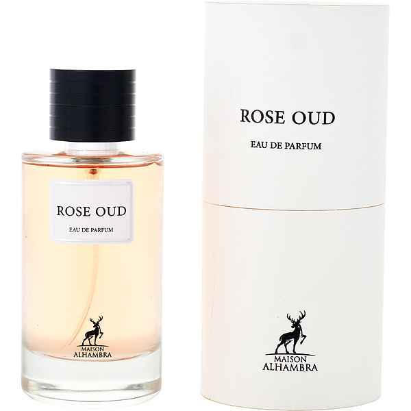 Maison Alhambra Rose Oud by Maison Alhambra, Eau De Parfum Spray 3.4 oz, image 1 of 2