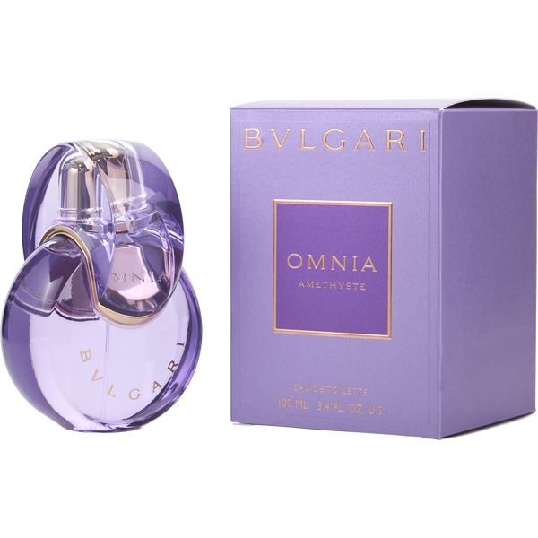 Bvlgari Omnia Amethyste Eau De Toilette Refillable Spray 3.4 oz