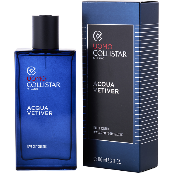 Collistar Uomo Acqua Vetiver Eau De Toilette Spray 3.3 oz