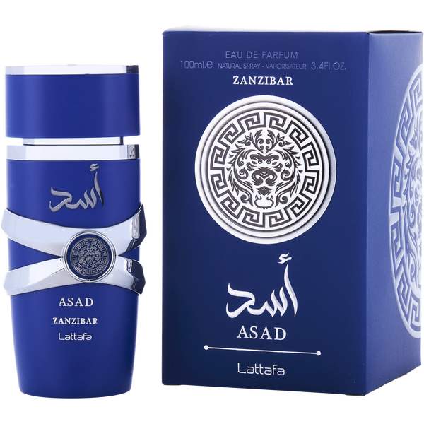 Lattafa Asad Zanzibar Eau De Parfum Spray 3.4 oz