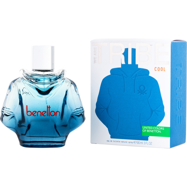 Benetton Tribe Cool Eau De Toilette Spray 3 oz