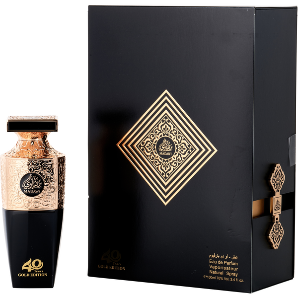 Arabian Oud Madawi by Arabian Oud, Eau De Parfum Spray (Gold Edition) 3.4 oz, image 1 of 2