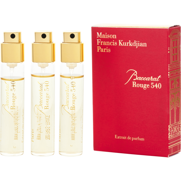 Maison Francis Kurkdjian Baccarat Rouge 540 by Maison Francis, Extrait De Parfum Spray Refill 0.37 oz X 3, image 1 of 2