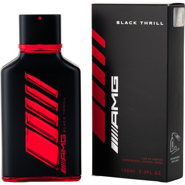 Amg Black Thrill by Mercedes-Benz, Eau De Parfum Refillable Spray 3.3 oz, image 1 of 2