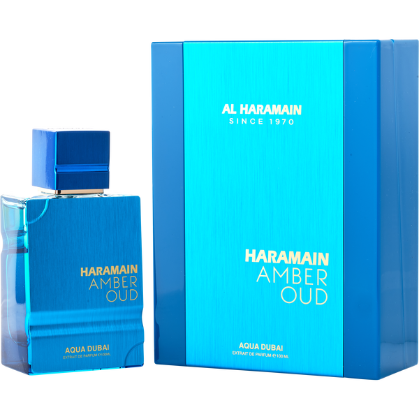 Al Haramain Amber Oud Aqua Dubai by Al Haramain, Extrait De Parfum Spray 3.4 oz, image 1 of 5