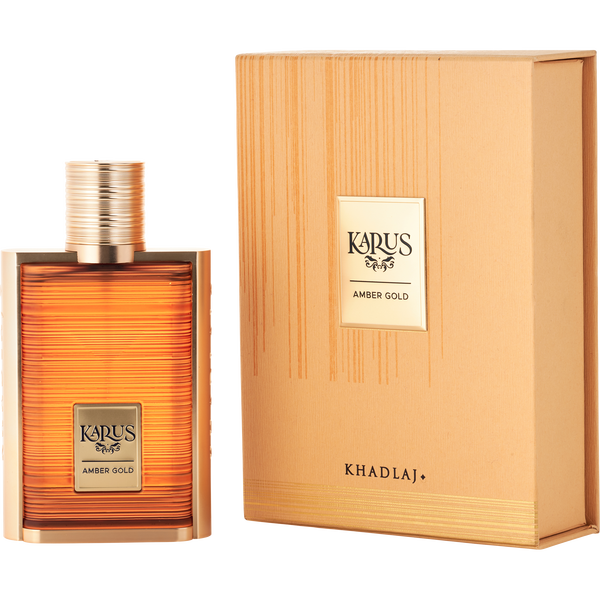 Khadlaj Karus Amber Gold by Khadlaj, Eau De Parfum Spray 3.4 oz, image 1 of 2