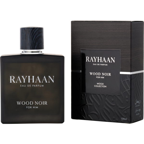 Rayhaan Wood Noir by Rayhaan, Eau De Parfum Spray 3.4 oz, image 1 of 2