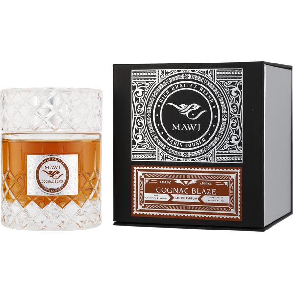 Paris Corner Mawj Cognac Blaze by Paris Corner, Eau De Parfum Spray 3.4 oz, image 1 of 2