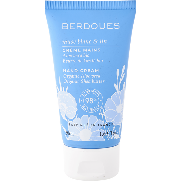 Berdoues Musc Blanc & Lin by Berdoues, Hand Cream 1.7 oz