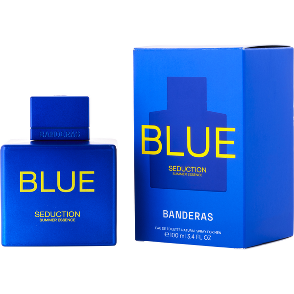 Blue Seduction Summer Essence by Antonio Banderas, Eau De Toilette Spray 3.4 oz, image 1 of 2