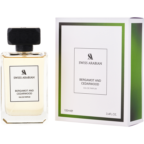 Swiss Arabian Bergamot And Cedarwood by Swiss Arabian, Eau De Parfum Spray 3.4 oz, image 1 of 2