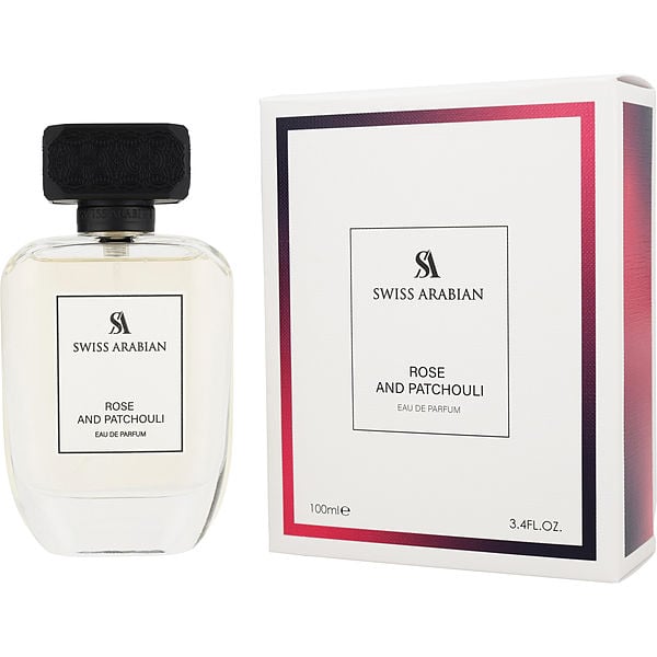 Swiss Arabian Rose And Patchouli by Swiss Arabian, Eau De Parfum Spray 3.4 oz