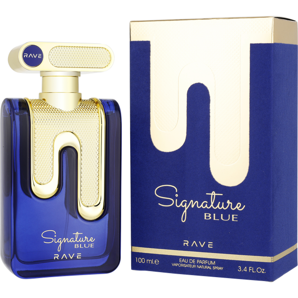 Rave Signature Blue by Rave, Eau De Parfum Spray 3.4 oz, image 1 of 2
