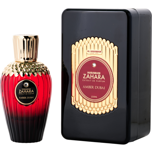 Al Haramain Zahara Amber Dubai by Al Haramain, Extrait De Parfum Spray 3.4 oz, image 1 of 2