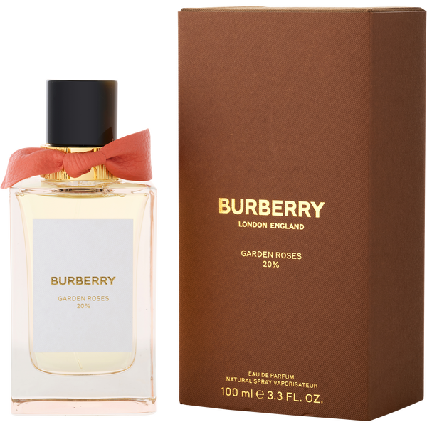 Burberry Garden Roses 20% by Burberry, Eau De Parfum Spray 3.3 oz