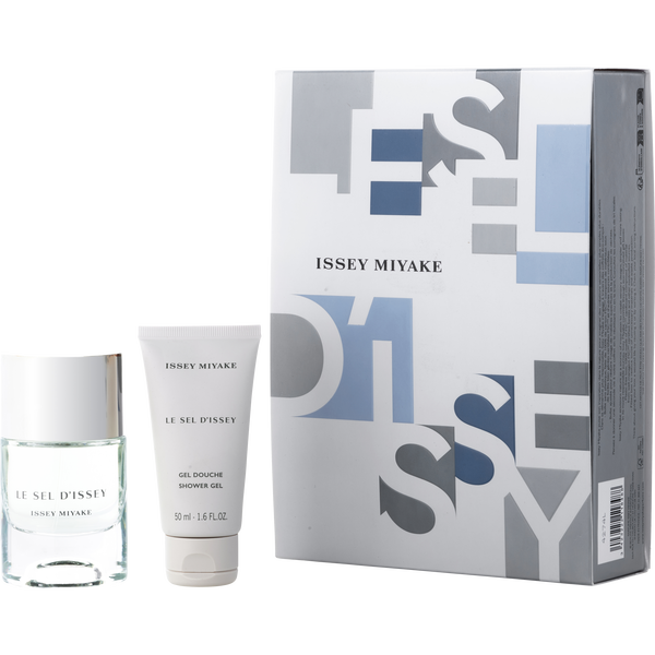 Le Sel d'Issey by Issey Miyake, Eau De Toilette Refillable Spray 1.6 oz & Shower Gel 1.7 oz