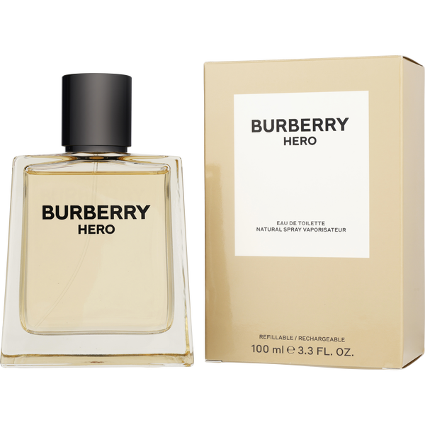 Burberry Hero by Burberry, Eau De Toilette Refillable Spray 3.4 oz, image 1 of 2