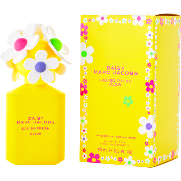 Marc Jacobs Daisy Eau So Fresh Glow Eau De Toilette Spray 2.5 oz (Limited Edition)