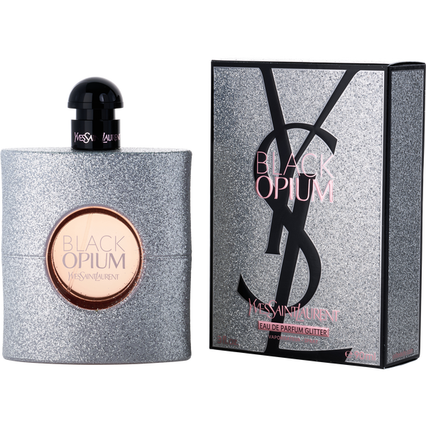 Black Opium Glitter by Yves Saint Laurent, Eau De Parfum Spray 3 oz, image 1 of 2