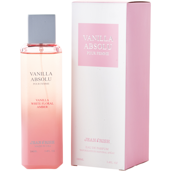 Jean Rish Vanilla Absolu Eau De Parfum Spray 3.4 oz