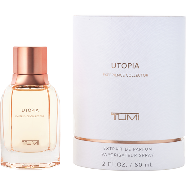 Tumi Utopia Extrait De Parfum Spray 2 oz (Experience Collector)