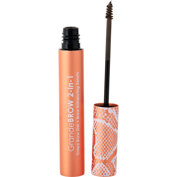 Grande Cosmetics (Grandelash) by Grande Cosmetics, Grandebrow 2-In-1 Tinted Brow Gel + Enhancing Serum # Medium