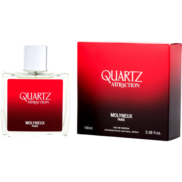 Quartz Attraction Eau De Parfum Spray 3.3 oz