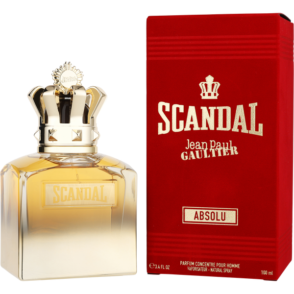 Jean Paul Gaultier Scandal Absolu Pour Homme by Jean Paul Gaultier, Parfum Concentre Spray 3.4 oz, image 1 of 2
