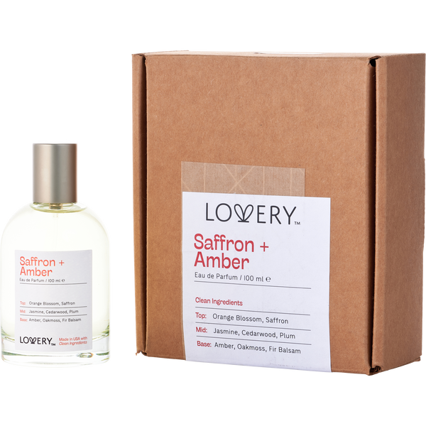 Lovery Saffron + Amber by Lovery, Eau De Parfum Spray 3.38 oz, image 1 of 2