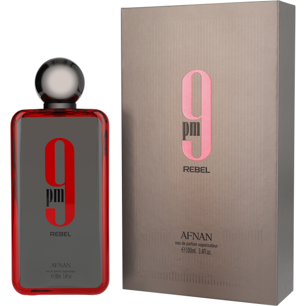 Afnan 9 Pm Rebel by Afnan Perfumes, Eau De Parfum Spray 3.4 oz, image 1 of 4