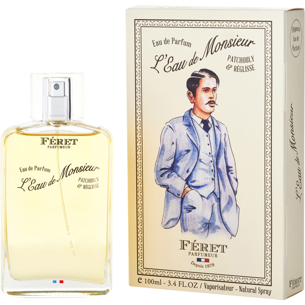 Feret L'Eau De Monsieur by Feret Parfumeur, Eau De Parfum Spray 3.4 oz, image 1 of 2
