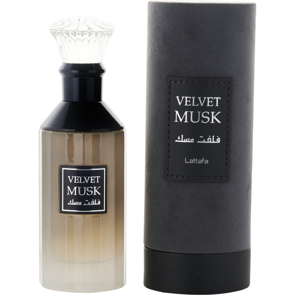 Lattafa Velvet Musk by Lattafa, Eau De Parfum Spray 3.4 oz, image 1 of 2
