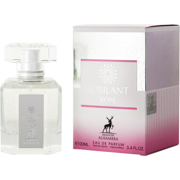 Maison Alhambra Jubilant Rose by Maison Alhambra, Eau De Parfum Spray 3.4 oz, image 1 of 2
