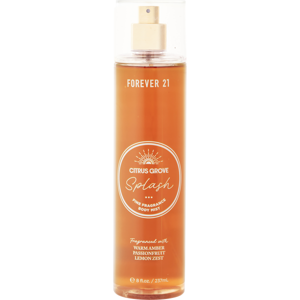 Forever 21 Citrus Grove Splash Body Mist 8 oz