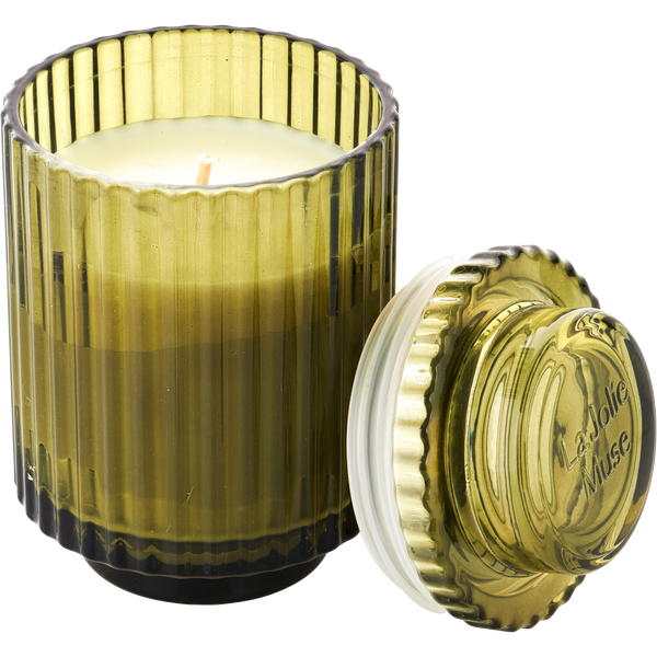 Amelie Mandarin Matcha by La Jolie Muse, Soy Wax Candle 7 oz