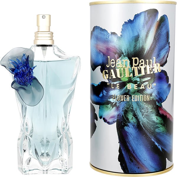 Jean Paul Gaultier Le Beau Flower Edition by Jean Paul Gaultier, Eau De Parfum Spray 4.2 oz